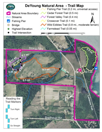 Deyoung NA Trail Map for web - The Leelanau Conservancy