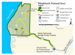 Whaleback Trail Map - The Leelanau Conservancy