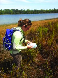 Sarah Cook on Kehl Lake Shore