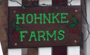 Hohnke sign