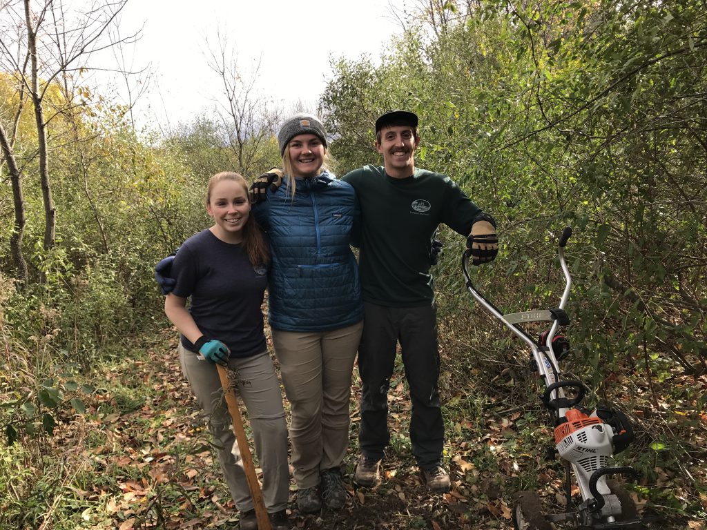 2018 AmeriCorps Member Trio-We'll Miss You! - The Leelanau Conservancy